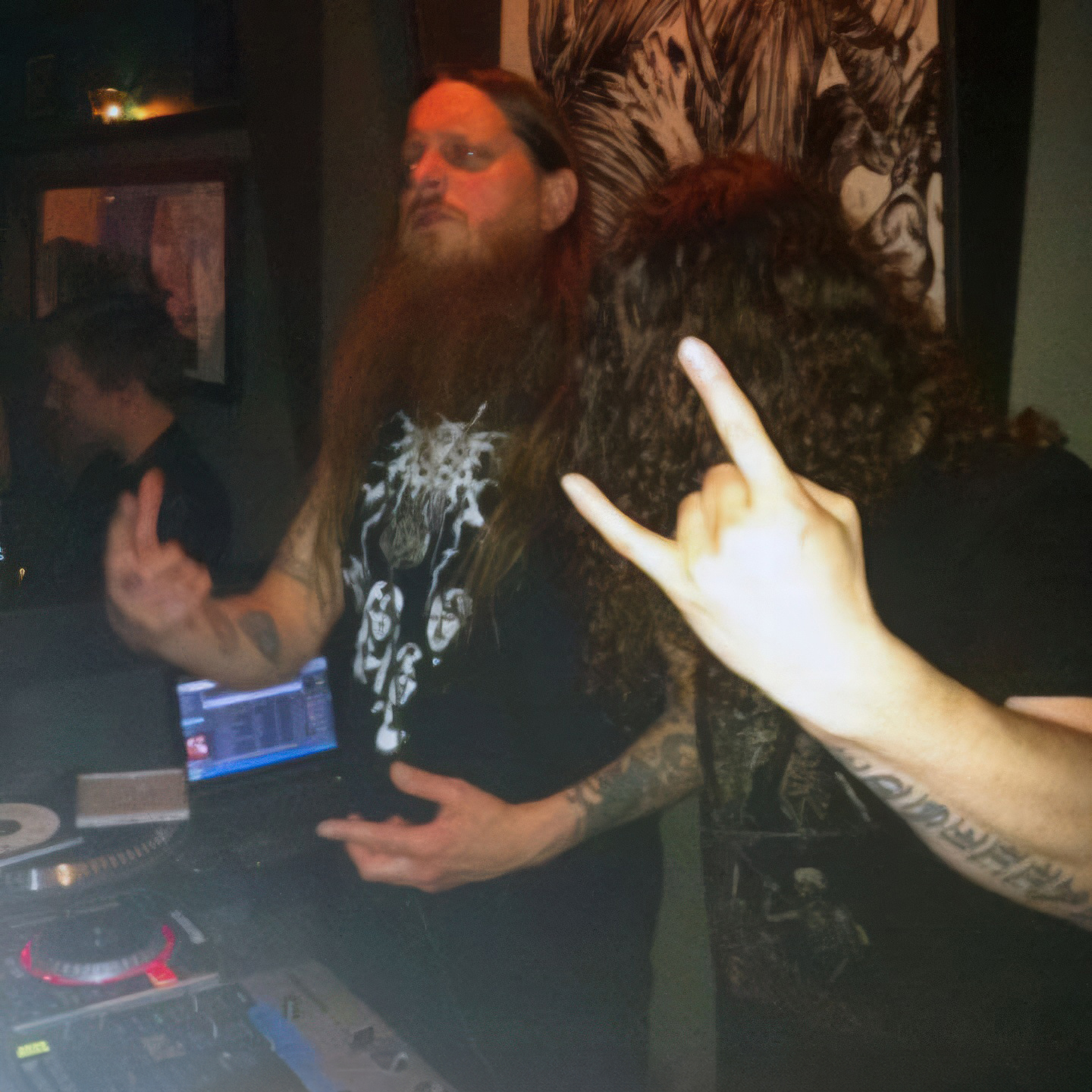 Fenriz (Darkthrone) & Dennis Dread (Wyrd War)