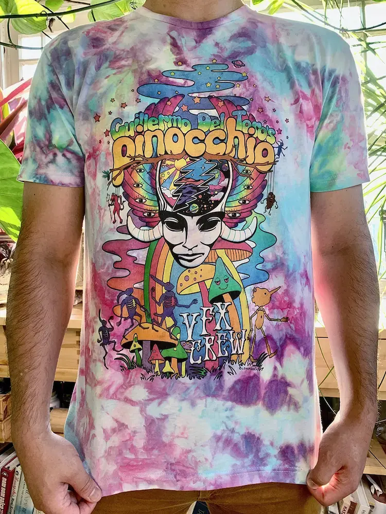 Pinocchio/Grateful Dead VFX Crew DesignGldnmnky Studio - Portland, OR